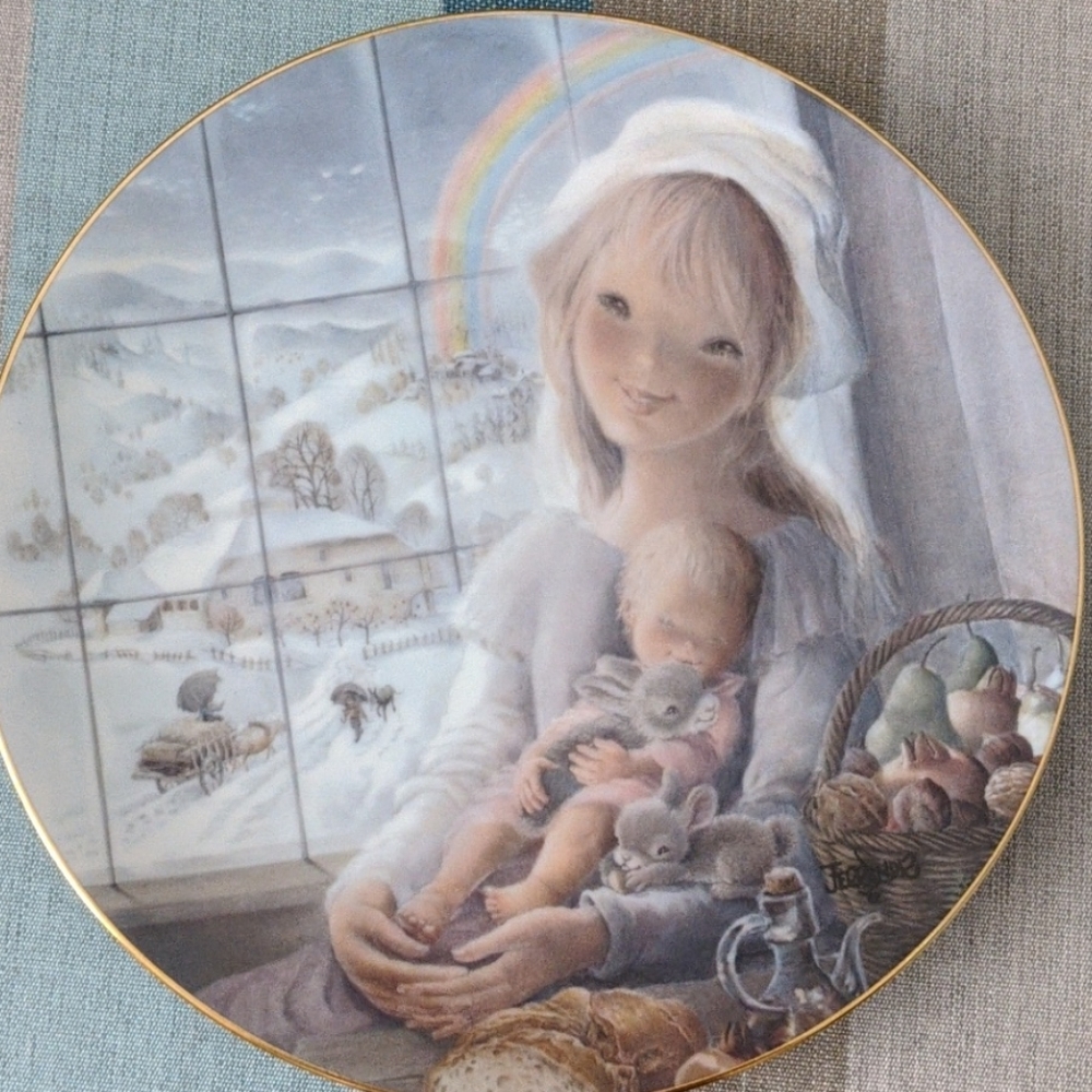 Mid-Winter's Dream plate